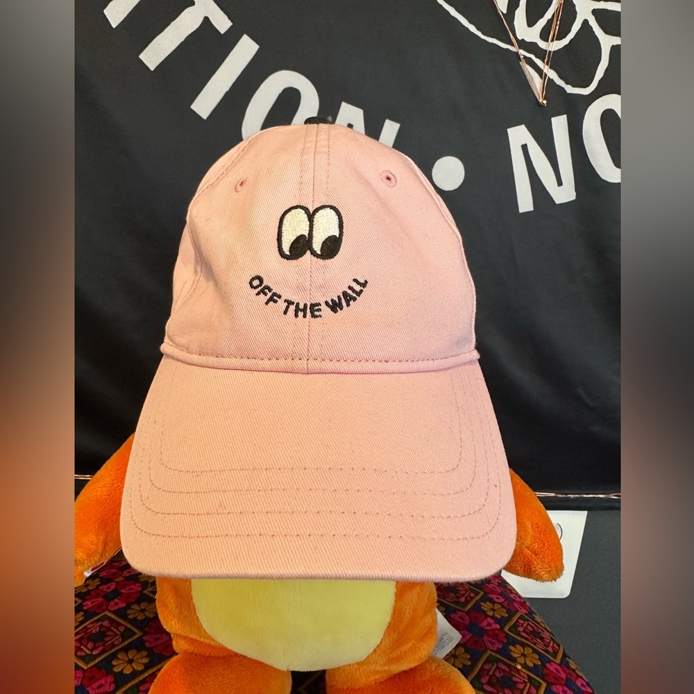 Lazy Oaf x Vans Off the Wall Rare Hat with checkered ribbon